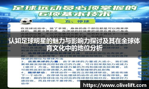 认知足球明星的魅力与影响力探讨及其在全球体育文化中的地位分析